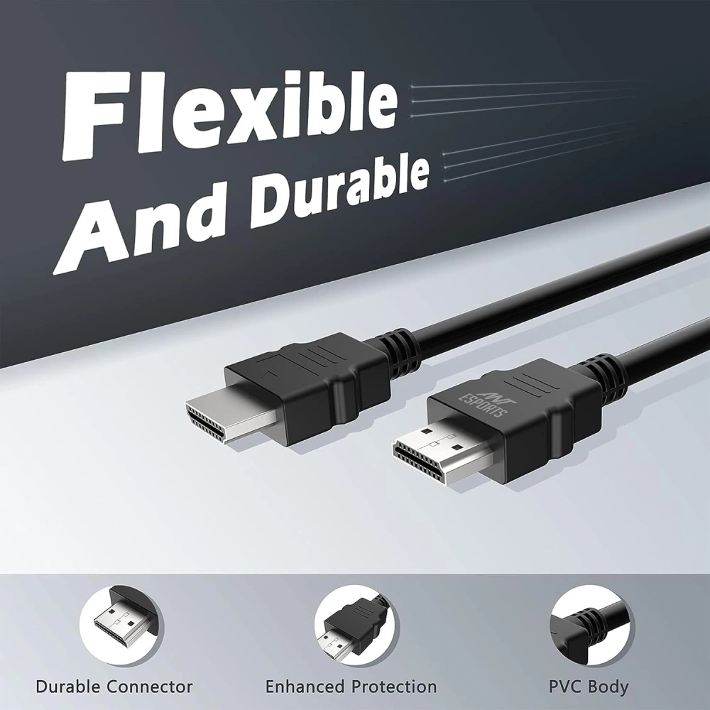 Ant Esports HDMI Cable 18Gbps With Ethernet 1.5m view 3